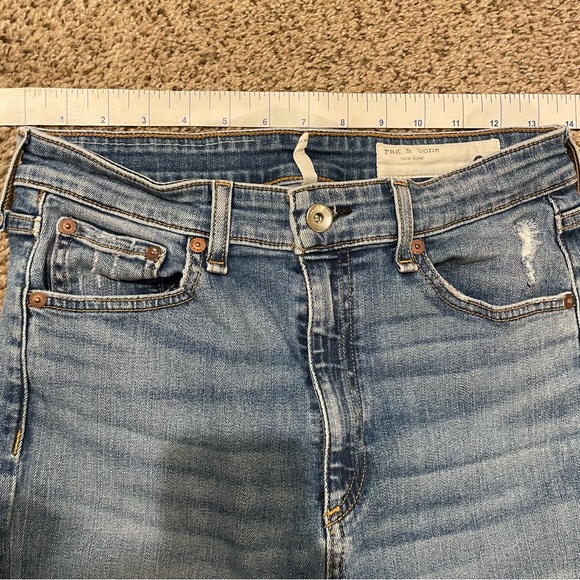 Rag & Bone Nina Cropped High Rise Skinny Jeans - Picture 3 of 6
